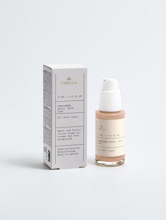 Sunscreen SPF30, with tint