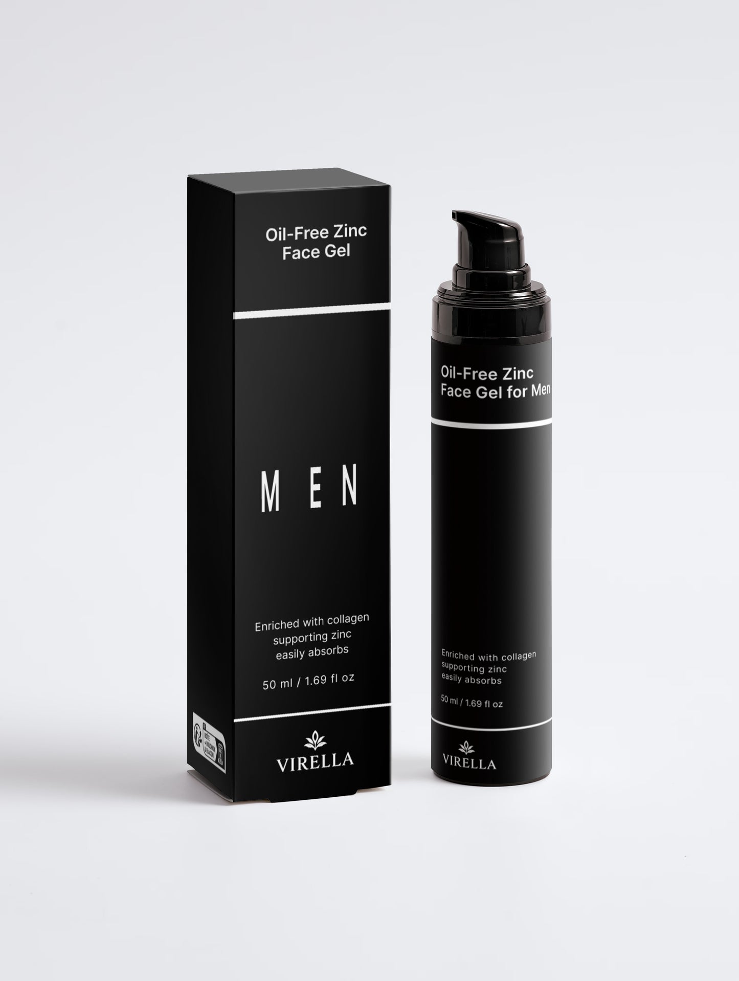 Oil-Free Zinc Face Gel for Men