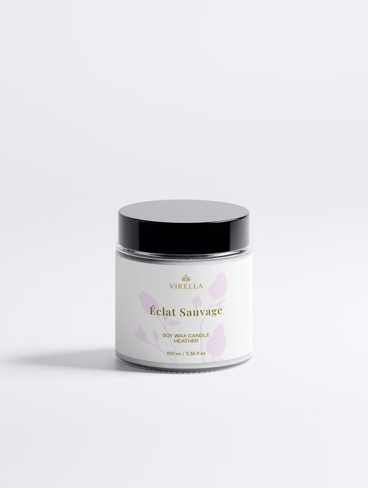 Soy Wax Candle, Heather