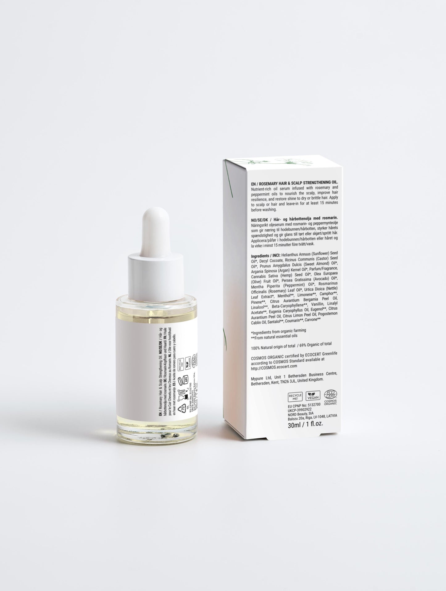 Rosemary Hair & Scalp Strengthening Oil