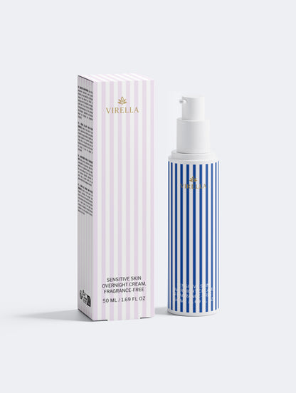 Sensitive Skin Overnight Cream, Fragrance-Free