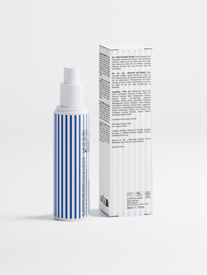 Sensitive Skin Overnight Cream, Fragrance-Free